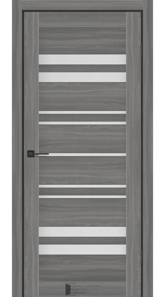 Двері KFD Comfort шимо антік скло Сатін