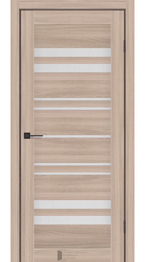 Двері KFD Comfort шимо меранті New скло Сатін