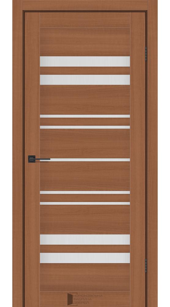 Двері KFD Comfort шимо золотий скло Сатін