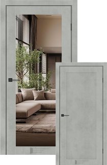 Двері KFD Prestige-10 альба лайн з одностороннім дзеркалом