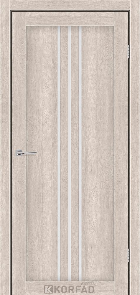 Двері Korfad Express Stilton кастелло пастельний скло Сатін