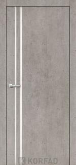 Двері Корфад Aluminium Loft Plato ALP-01 лайт бетон глухе