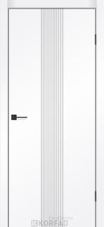 Двері Корфад Infinity біла емаль RAL 9003 