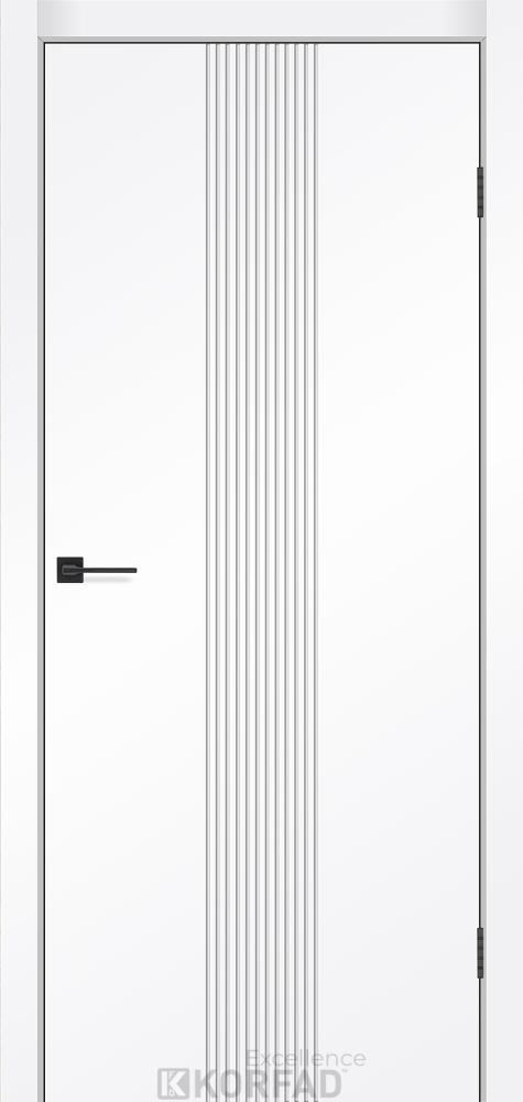 Двері Корфад Infinity біла емаль RAL 9003
