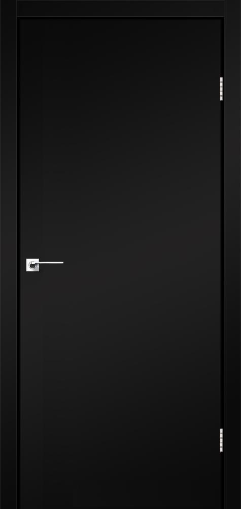 Двері Корфад Loft Plato LP-01 Super PET чорний глухе