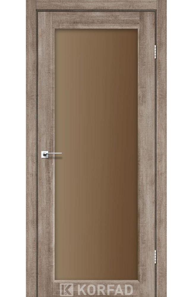 Двері Корфад Sanvito SV-01 еш вайт скло бронза