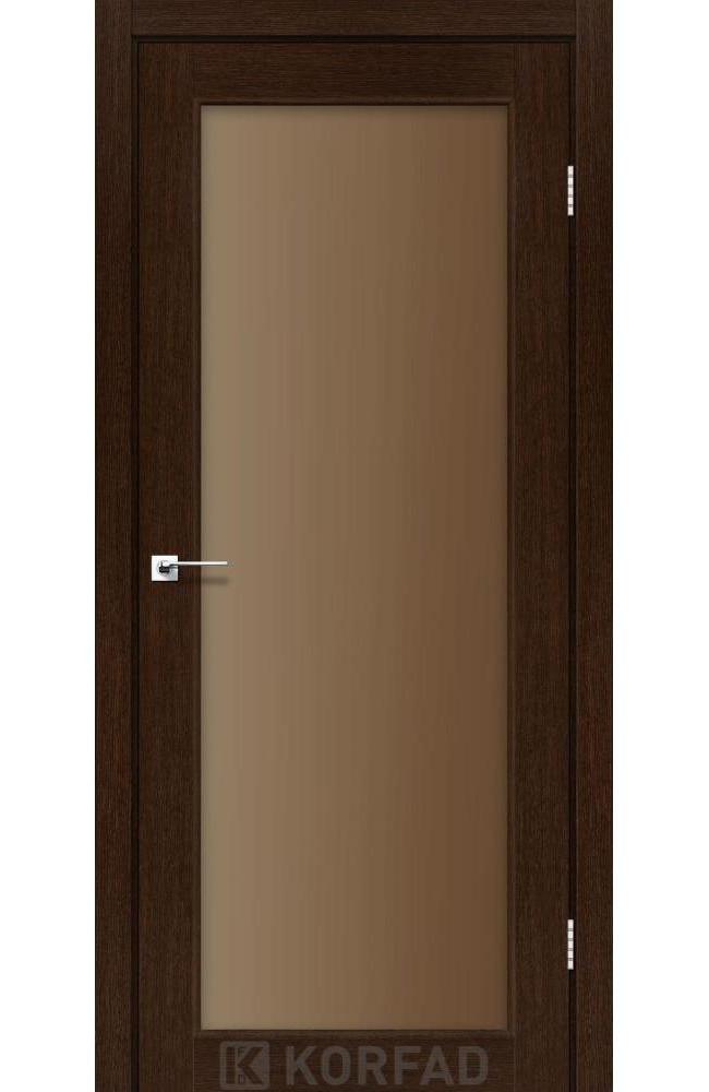 Двері Корфад Sanvito SV-01 венге скло бронза