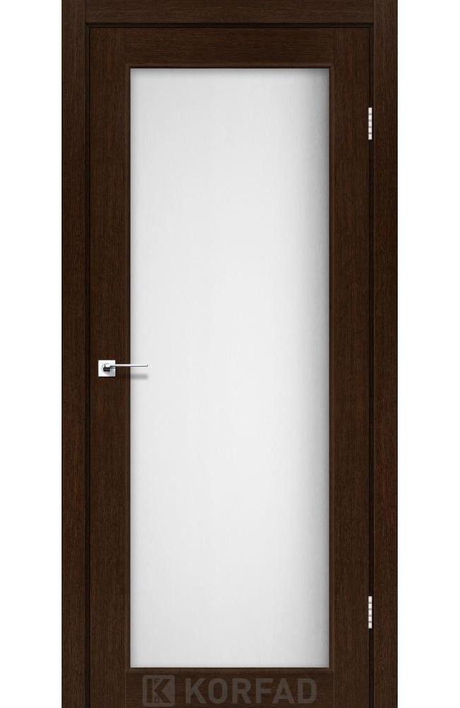 Двері Корфад Sanvito SV-01 венге скло Сатін