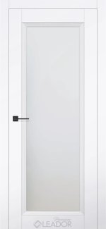 Двері Leador Premium SP Silver-02 білий мат скло Сатін