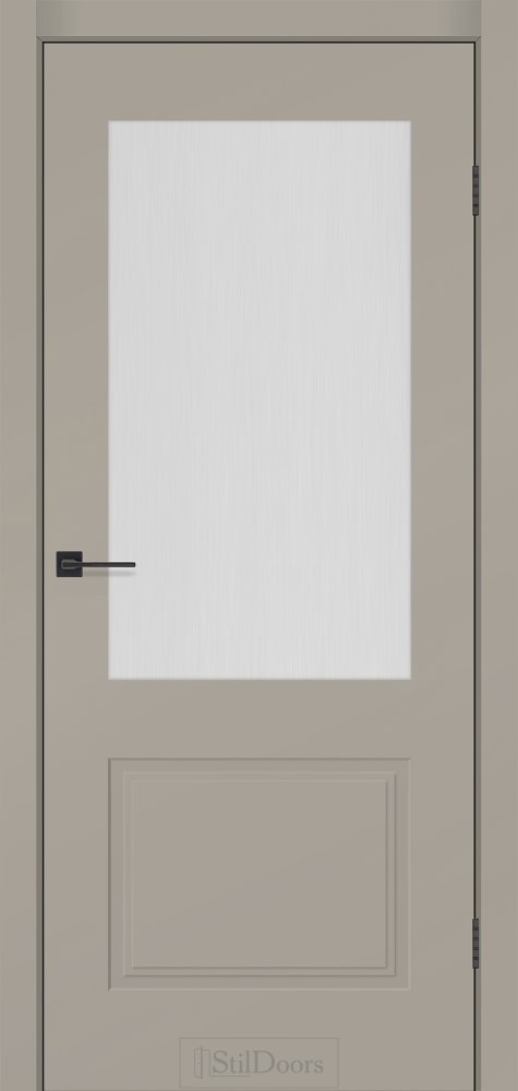Двері StilDoors Grazia Glass тауп скло Сатін